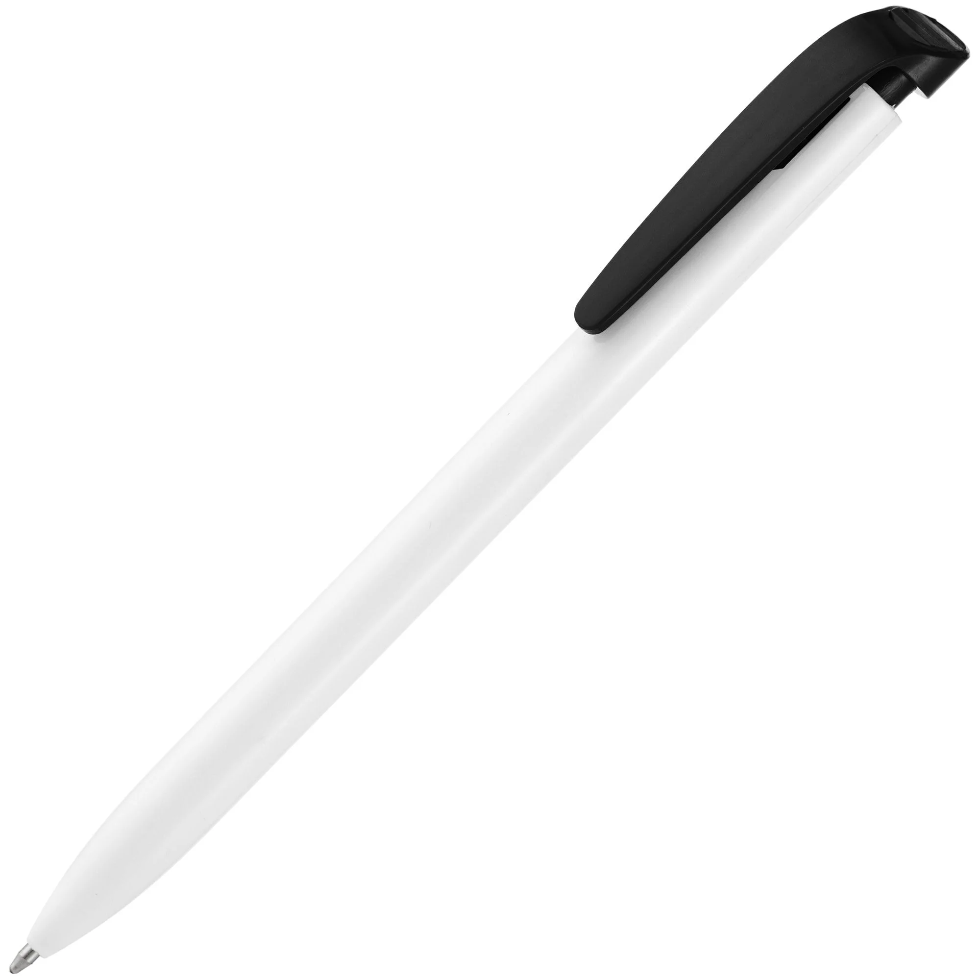 Ручка Favorite белая с черным клипом